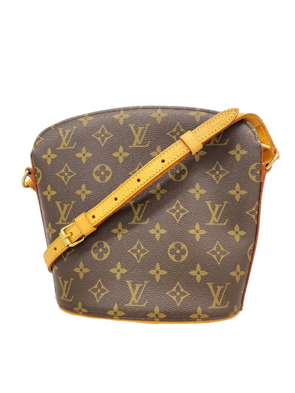 Louis Vuitton Shoulder Bag Monogram Drew Brown